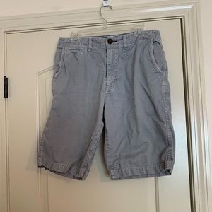 Grey Khaki Shorts